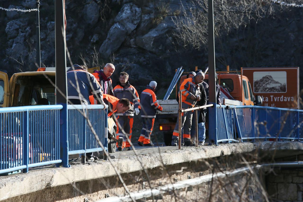 knin povravak mosta nesreća 