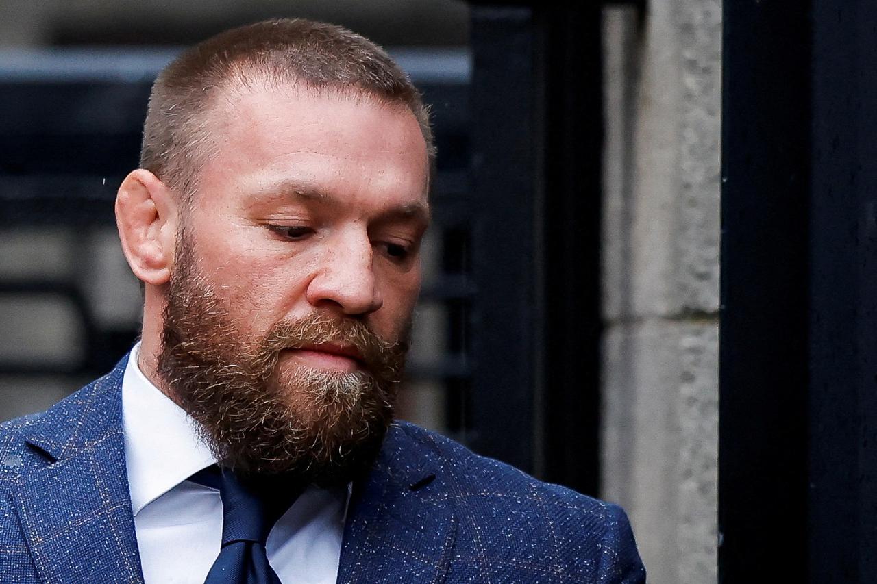 FILE PHOTO: Irish mixed martial arts fighter Conor McGregor's civil trial, in Dublin