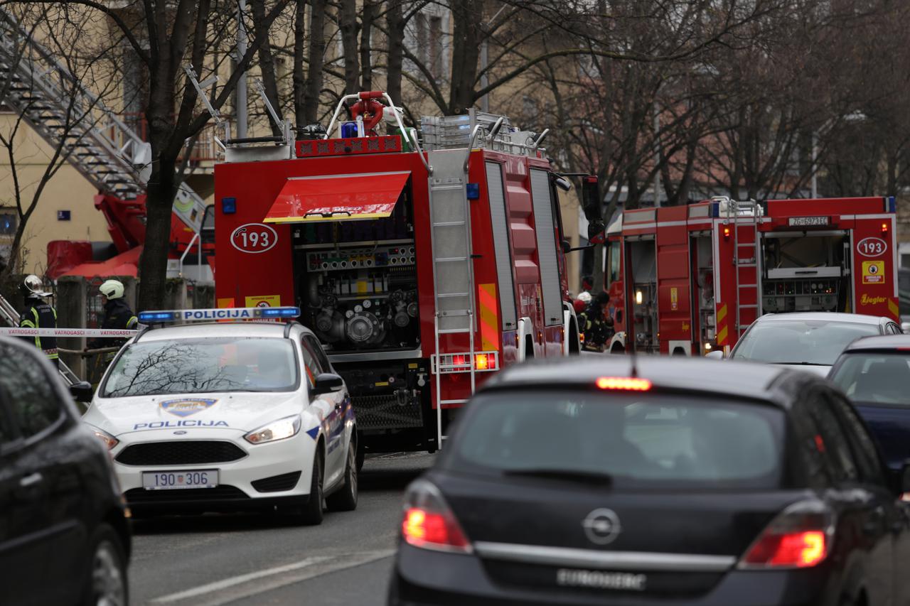 Požar u Zagrebu