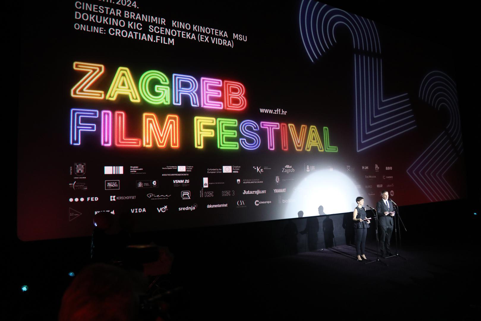 Sinoć je u prostorijama Branimir centra održano svečano otvorenje 22. Zagreb Film Festivala.