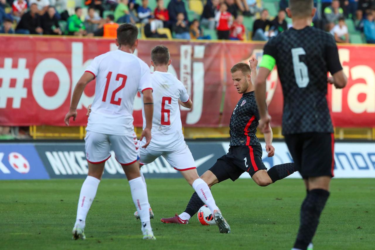 Hrvatska U-21 reprezentacija nadigrala je reprezentaciju Danske s 2:1