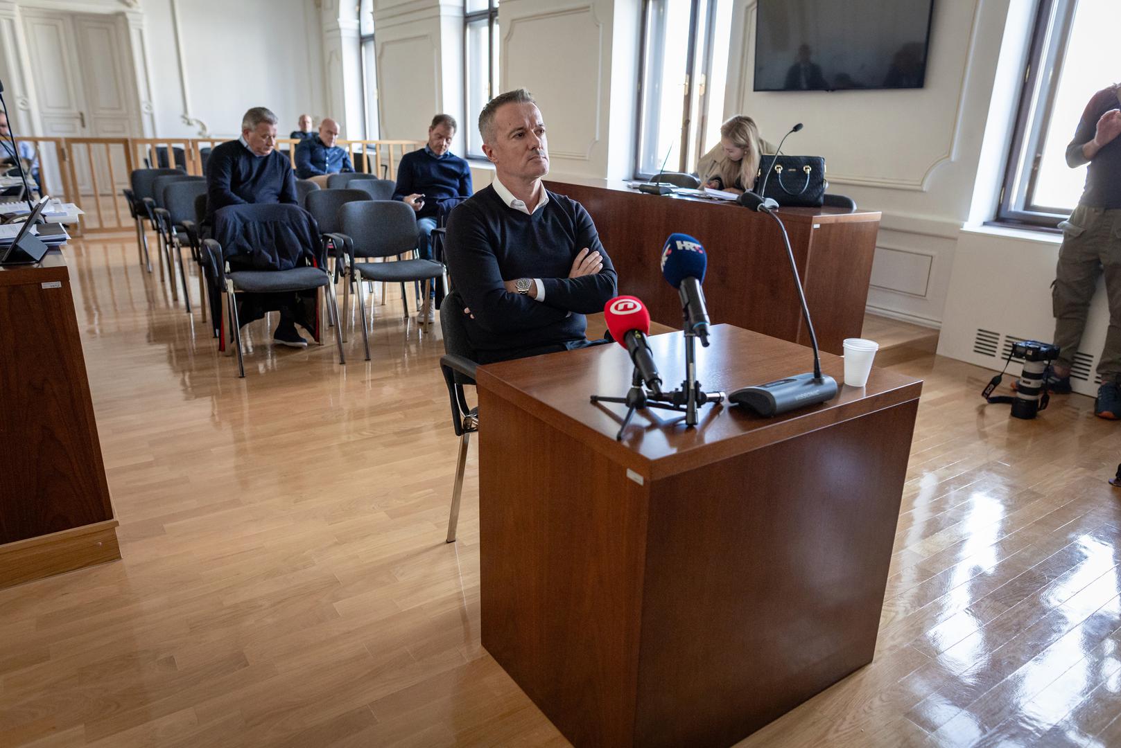 15.10.2024., Osijek - Nastavak sudjenja braci Mamic i ostalima za izvlacenje novca iz Dinama. Photo: Davor Javorovic/PIXSELL