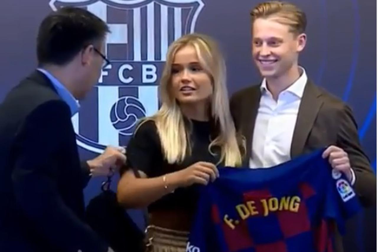 Frenkie de Jong i Mikky Kiemeney