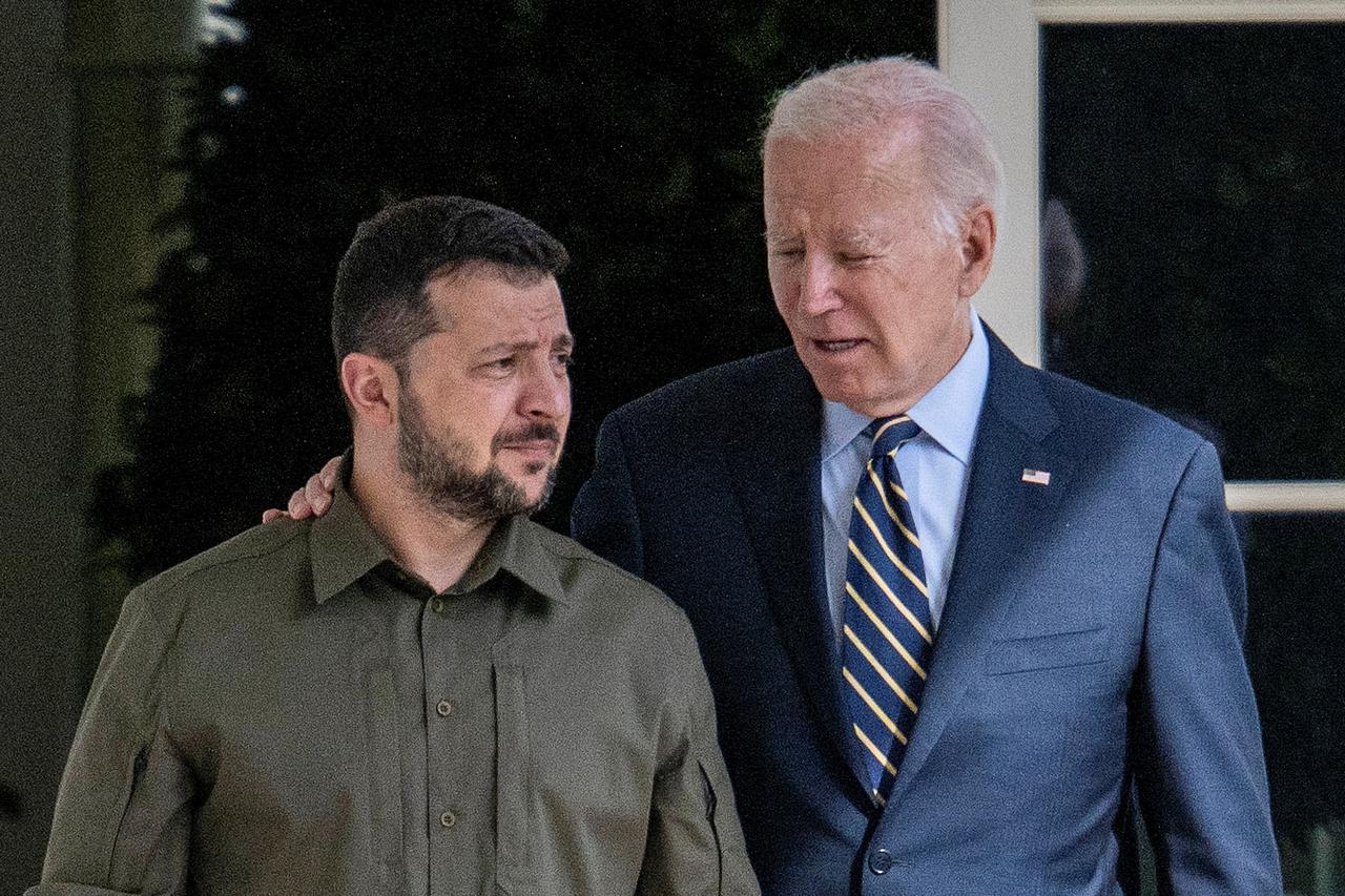 Biden i Zelenski