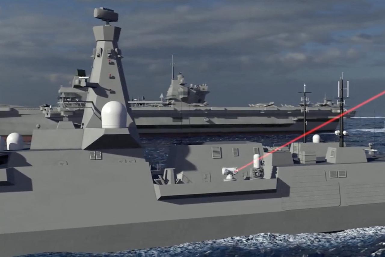 Britansko Ministarstvo obrane predstavilo je lasersko oružje DragonFire