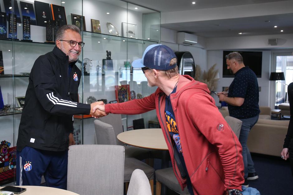 Zagreb: Pisac Jo Nesbo posjetio je GNK Dinamo i stadion