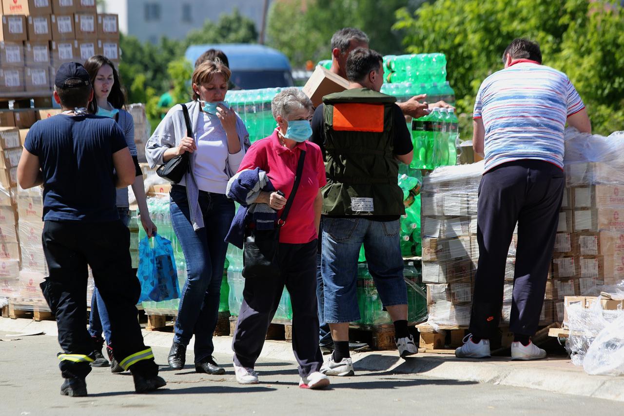 Poplave, specijalci u Obrenovcu