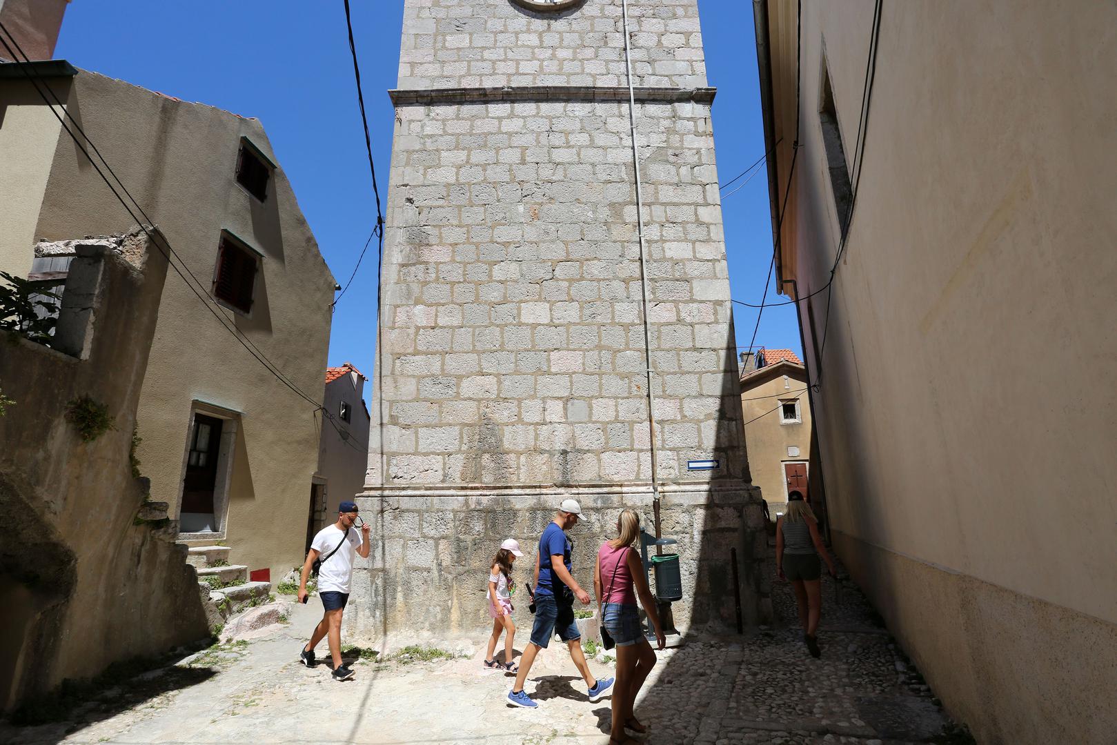 14.07.2020., Vrbnik - Turisticka patrola."nPhoto: Goran Kovacic/PIXSELL