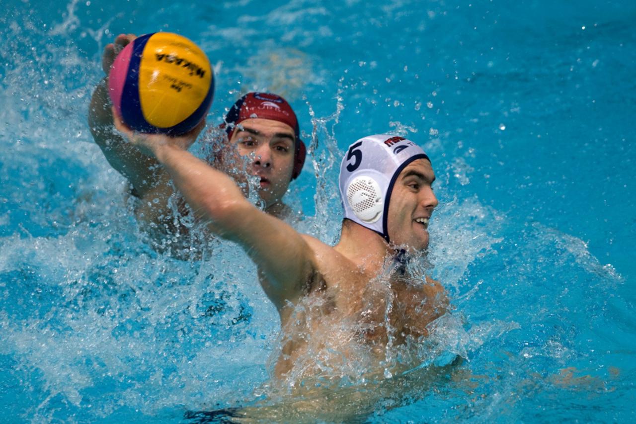 '27.11.2010., Bazen Mladosti, Zagreb -Triglav Jadranska vaterpolo liga, V kolo. Mladost-Jug. Antonio Petkovic  Photo: Zeljko Hladika/PIXSELL'