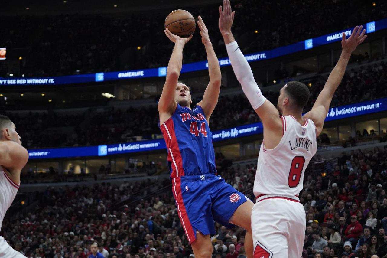 NBA: Detroit Pistons at Chicago Bulls