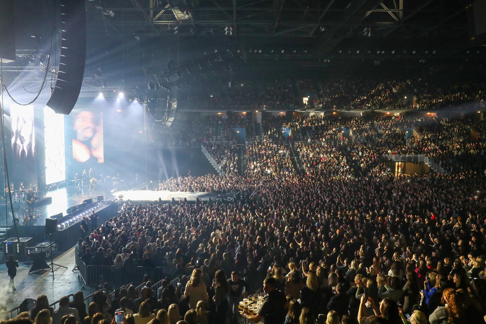 08.03.2024., Zagreb - Koncert Marije Serifovic u Areni Zagreb. Photo: Matija Habljak/PIXSELL