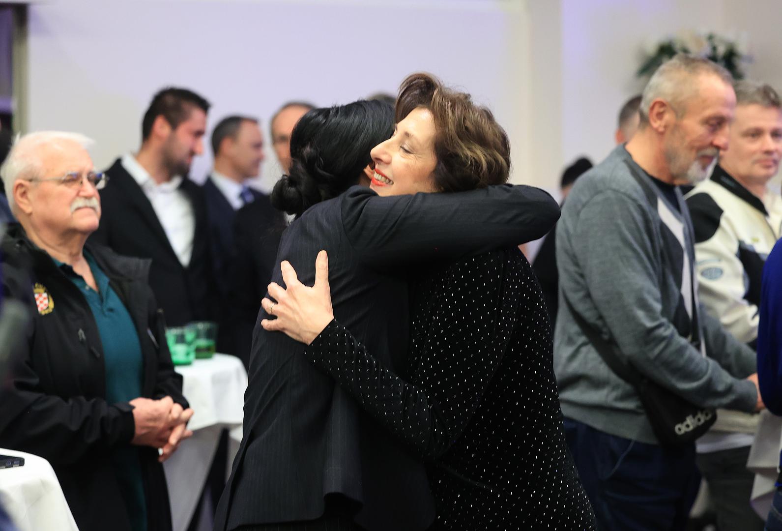 29.12.2024., Zagreb - Izborni stozer predsjednicke kandidatkinje Branke Lozo u hotelu Aristos. Photo: Marko Prpic/PIXSELL