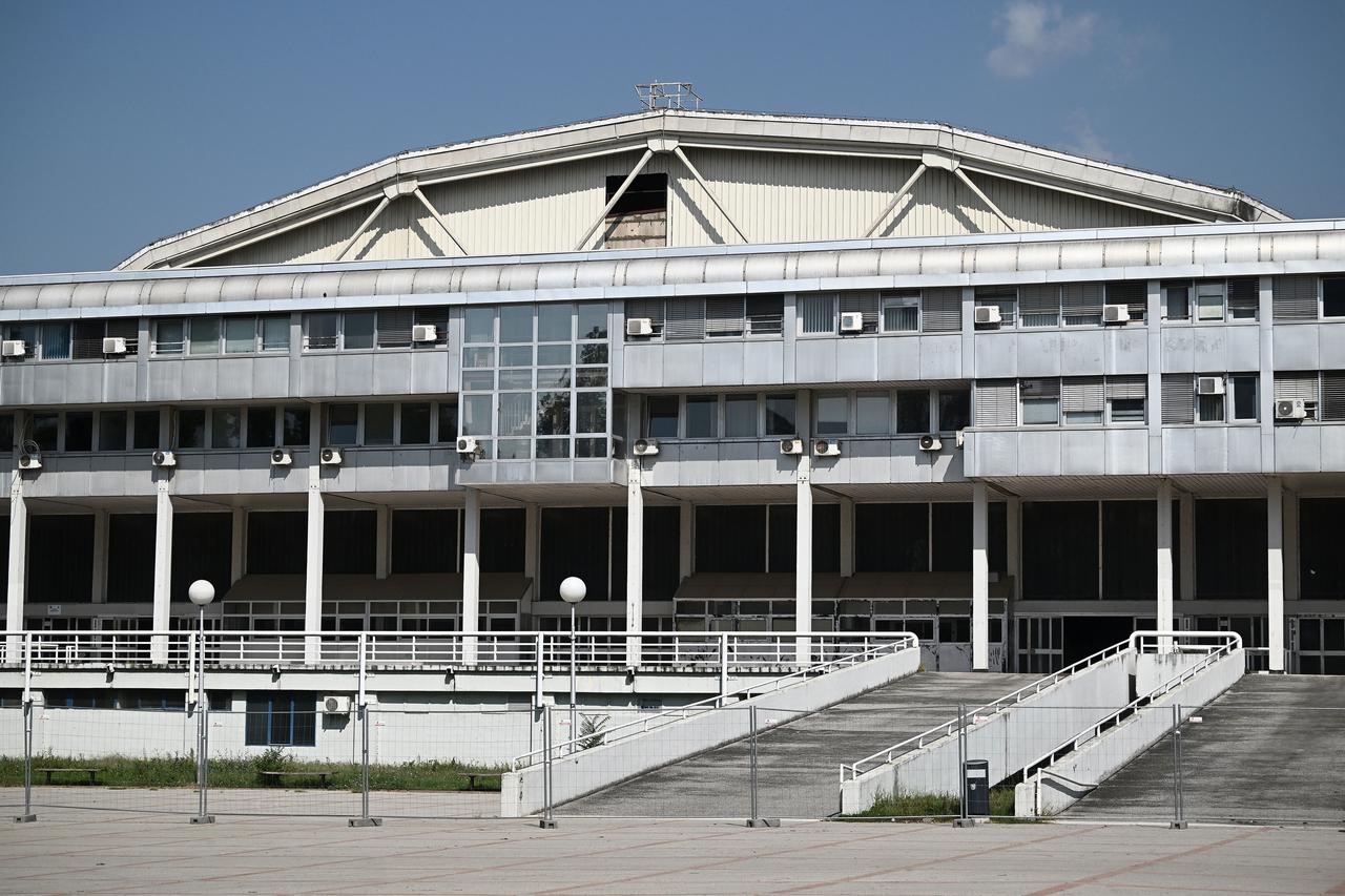 Zagreb: U tijeku je preuređenje krova Doma sportova