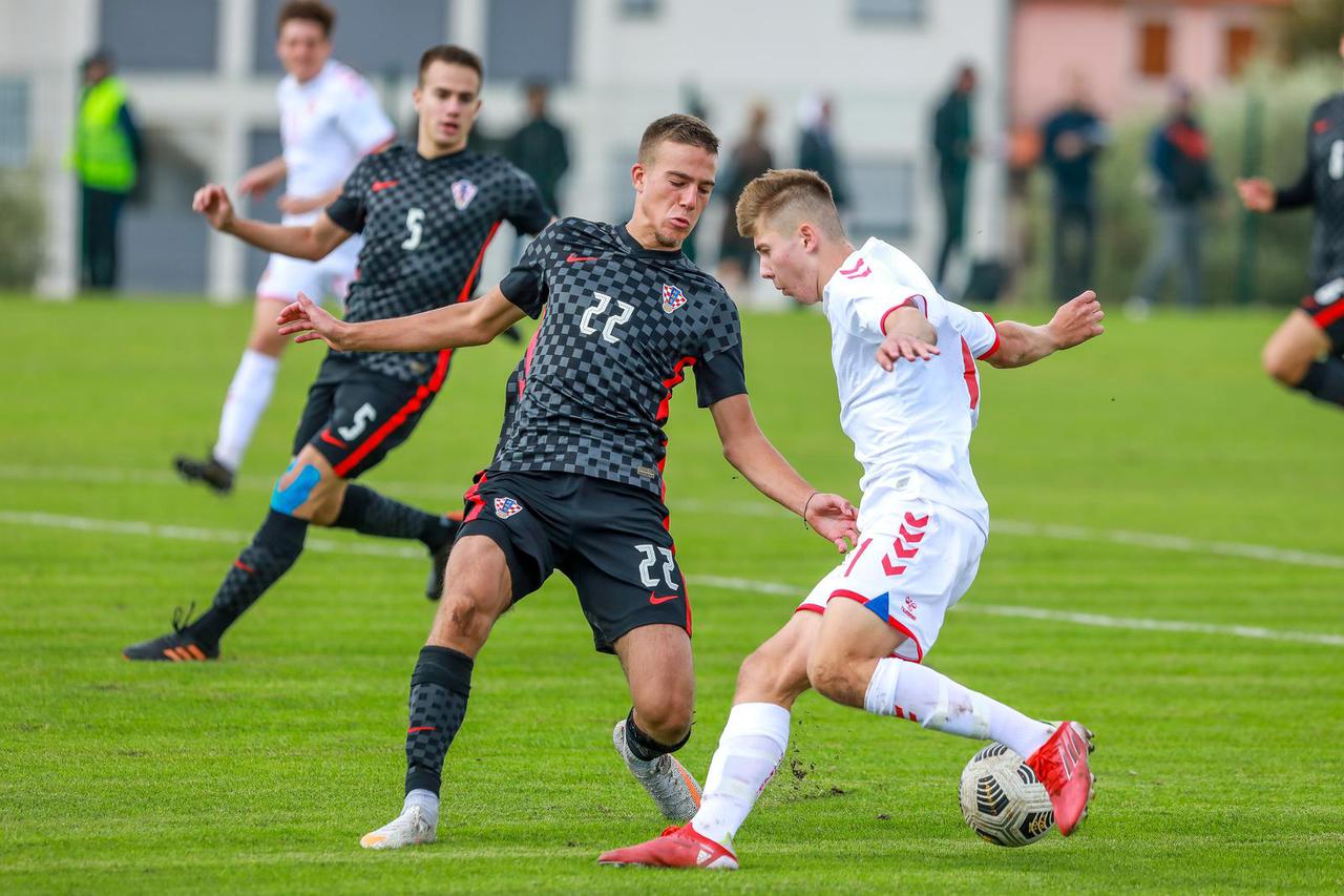 Hrvatska U-18 reprezentacija na Međunarodnom prijateljskom turniru igra protiv Danske