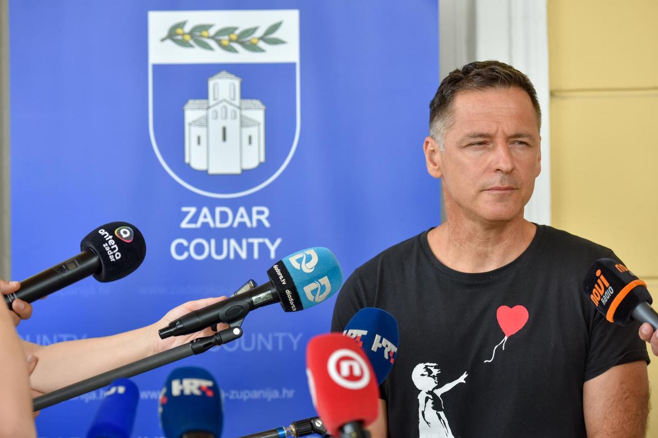 Zadar: Konferencija za medije o tenisačima pozitivnim na COVID-19