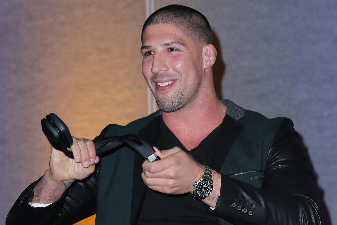 Tim Tebow Appears at Soul Headphones at 2014 International CES