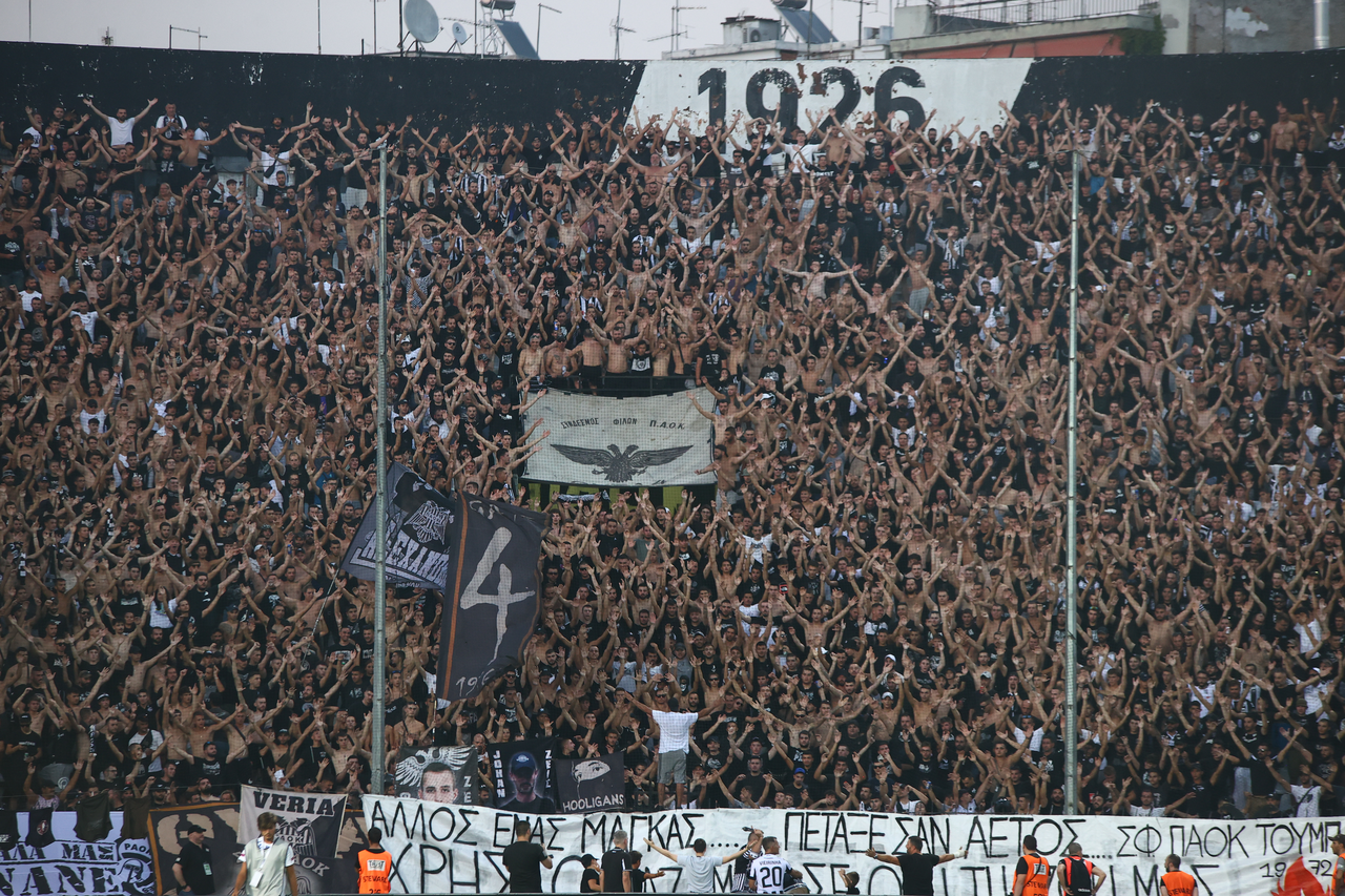 Solun: Atmosfera na stadionu Toumba gdje igraju PAOK i Hajduk