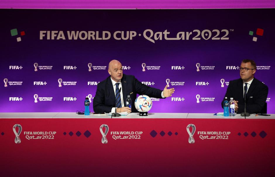 FIFA World Cup Qatar 2022 - FIFA President Press Conference