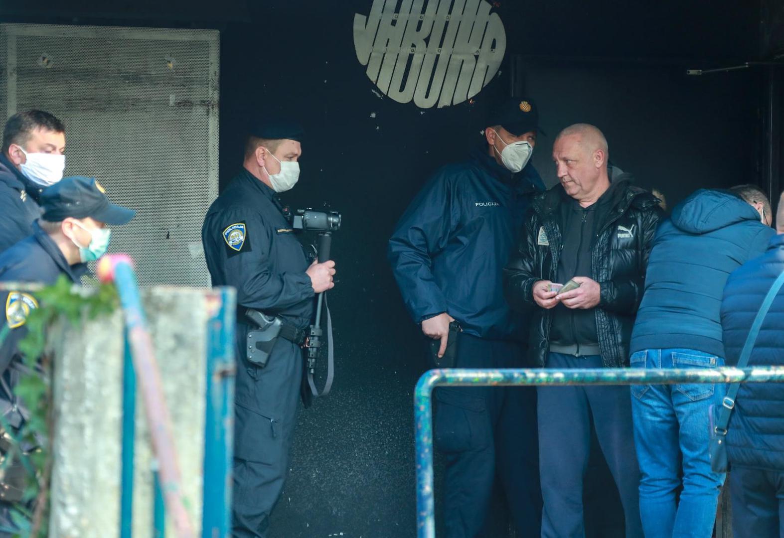 20.10.2020., Zagreb - Delozacija Glazbenog kluba Jabuka nakon sto je Opcinski sud u Zagrebu odnio rjesenje o ovrsi Grada Zagreba kao ovrsitelja. Photo: Sanjin Strukic/PIXSELL