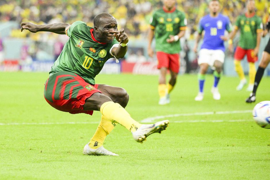 Match "Brésil - Cameroun" (0-1) lors de la Coupe du Monde 2022 au Qatar (FIFA World Cup Qatar 2022)