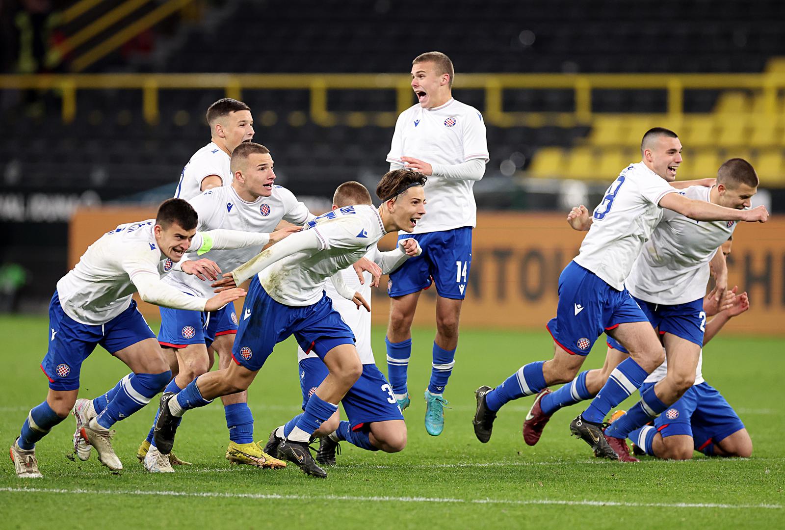 15.03.2023., stadion Signal Iduna Park, Dortmund, Njemacka - UEFA Liga prvaka mladih, cetvrtfinale, Borussia Dortmund - HNK Hajduk. Photo: Goran Stanzl/PIXSELL