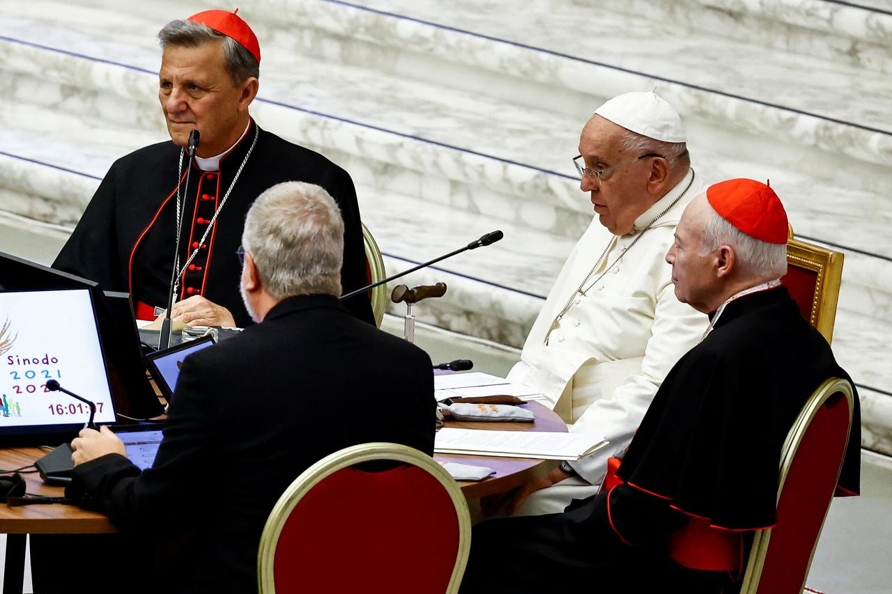 Meeting of the General Congregation of Synod of Bishops, in the Vatican