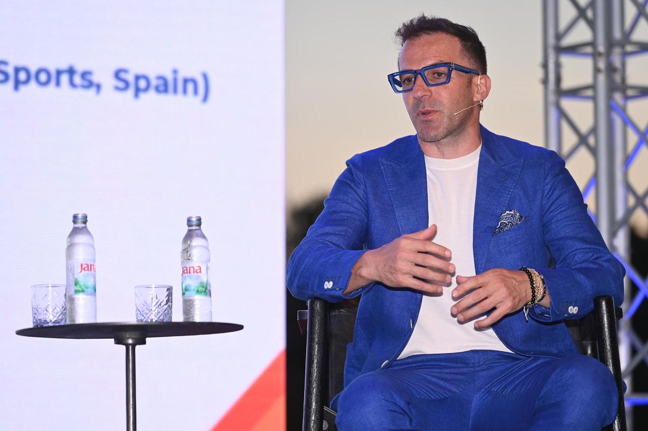 Zadar: Bivši nogometaš Alessandro Del Piero gostuje na festivalu Sunset sports media