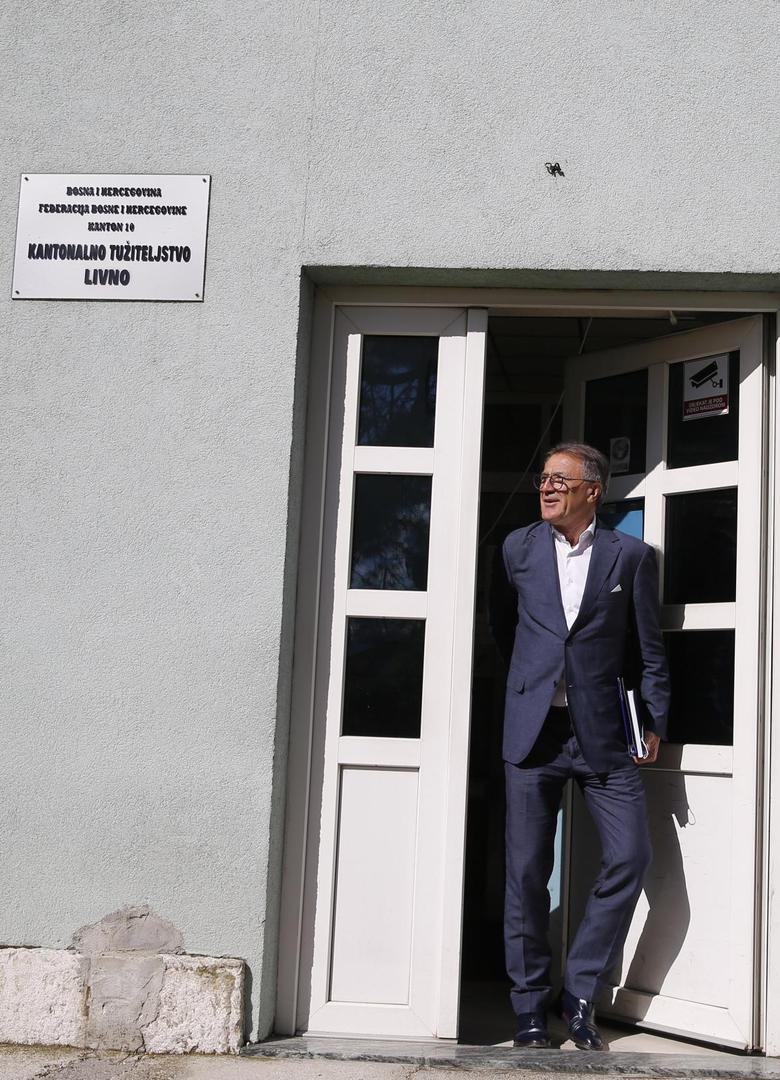 12.05.2021., Livno, Bosna i Hercegovina - Zdravko Mamic nakon vise od pet sati ispitivanja napustio Tuziteljstvo. Photo: Denis Kapetanovic/PIXSELL