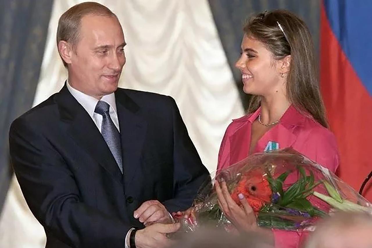 Alina Kabajeva i Vladimir Putin