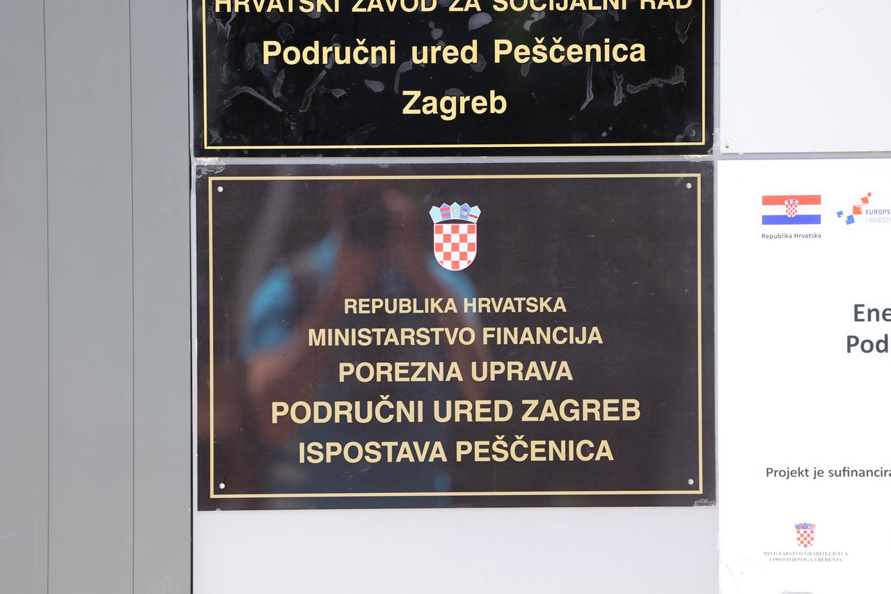 Zagreb: Porezna uprava, područni ured Peščenica 