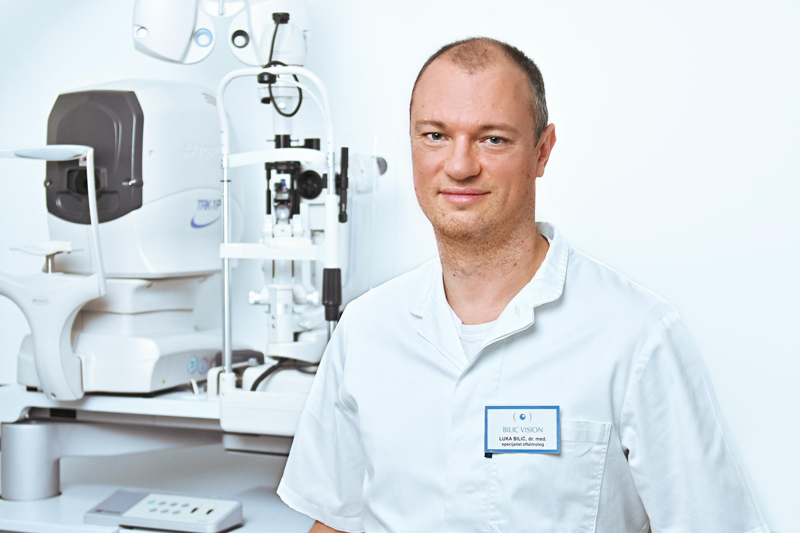 Luka Bilić, dr. med. specijalist oftalmolog