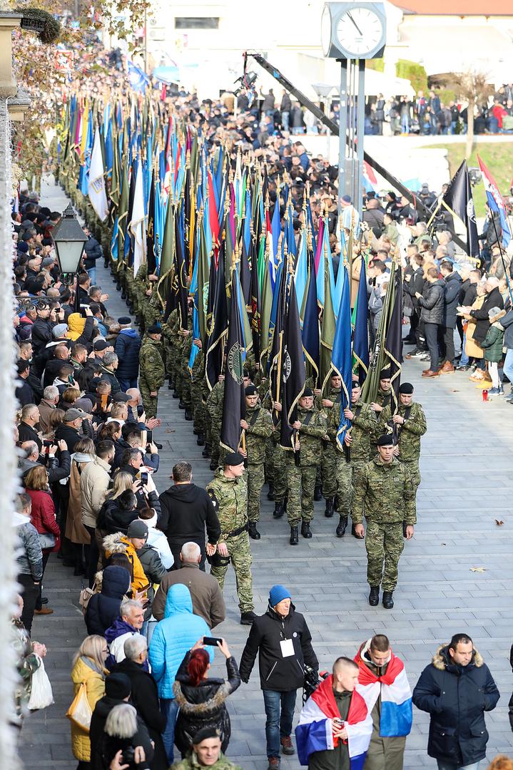 18.11.2021., Vukovar - Obiljezavanje 30. obljetnice vukovarskog stradanja pod nazivom Dan sjecanja na zrtvu Vukovara 1991.- 2021. 