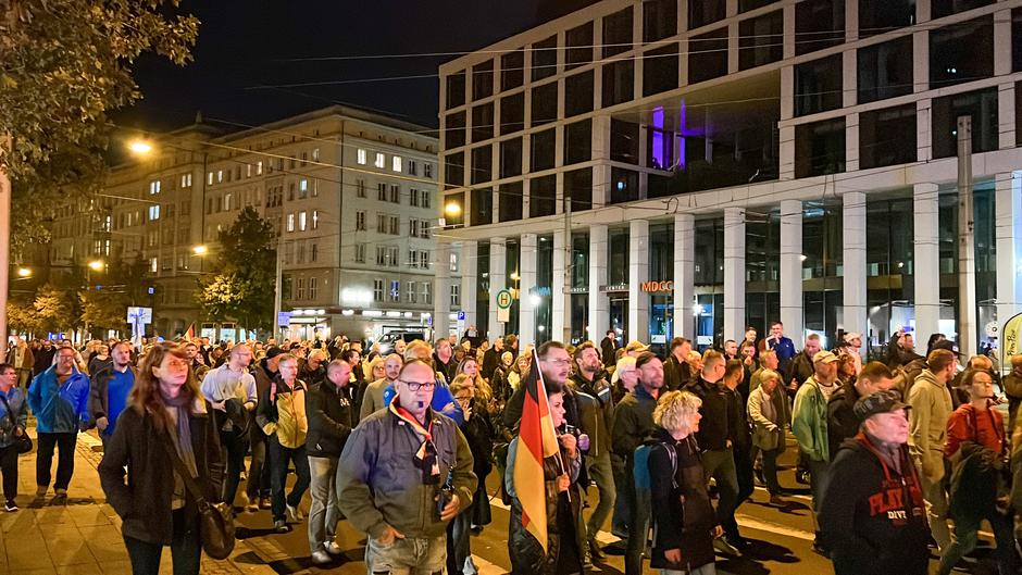 Demonstrations in Magdeburg