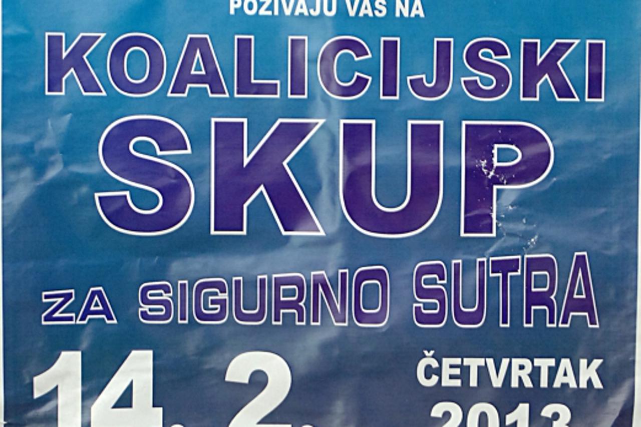 Sporni plakat otkirva pravu namjenu skupa