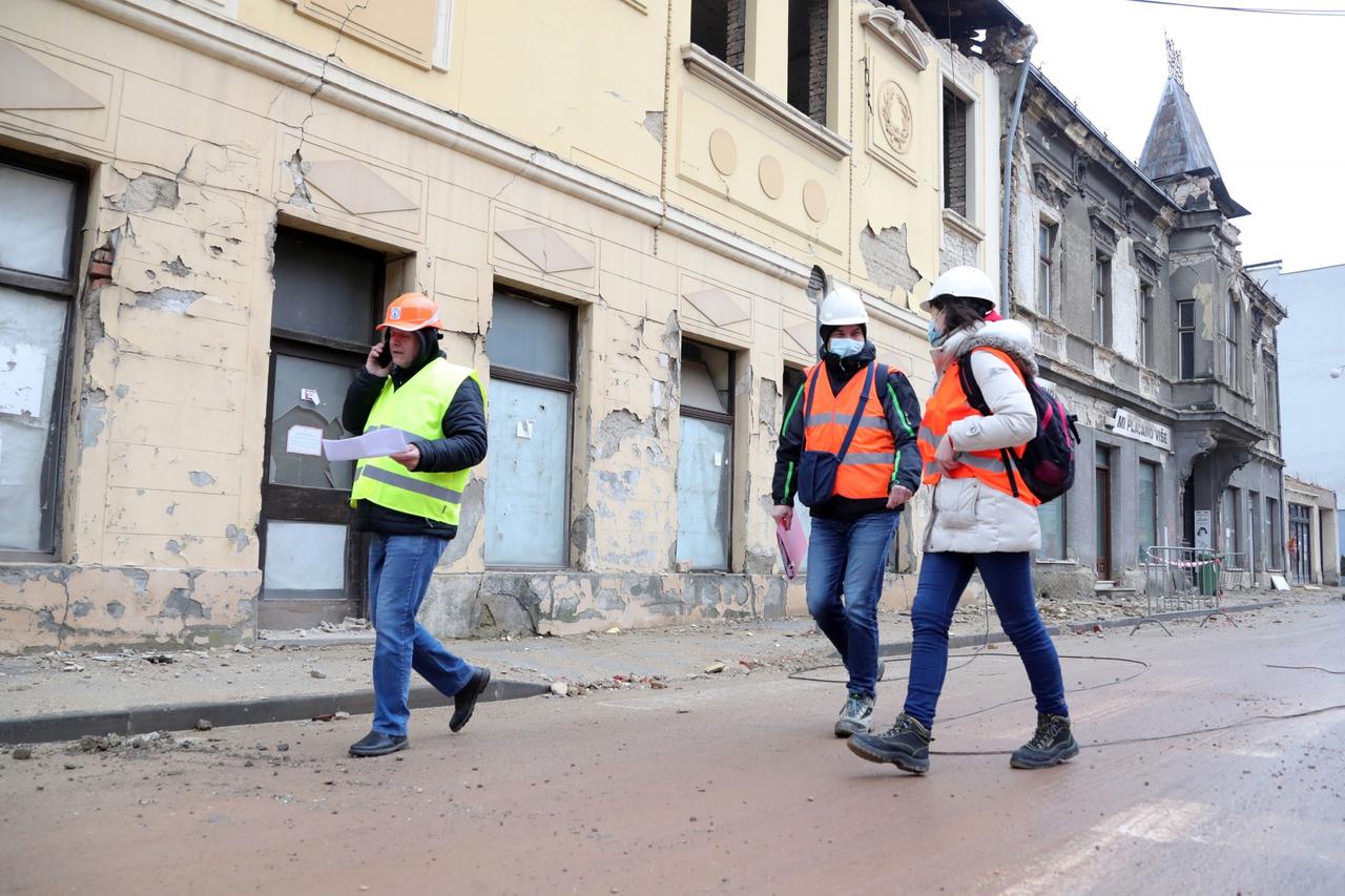 Petrinja: Atmosfera u gradu za vrijeme sanacije od potresa