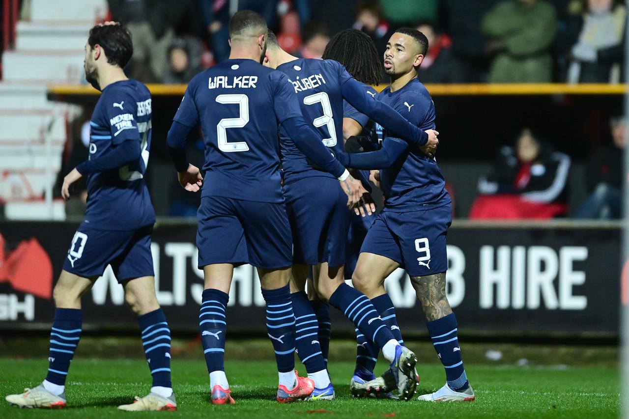 Swindon Town v Manchester City - Emirates FA Cup - Third Round - Energy Check County Ground