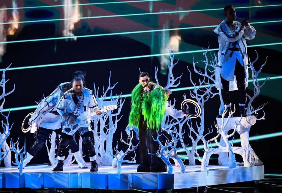 Dress rehearsal for Eurovision final in Rotterdam