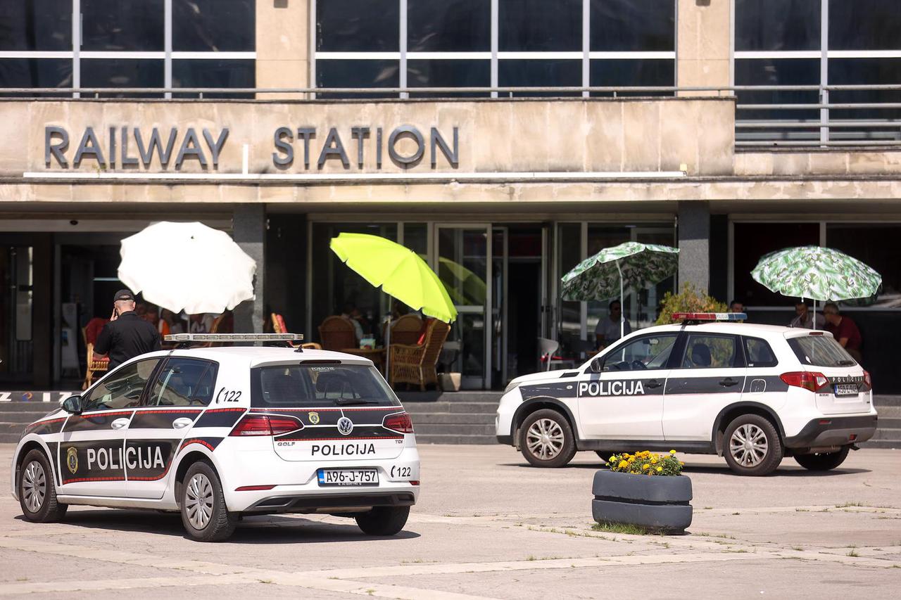 Sarajevo: Policija na željezničkoj postaji