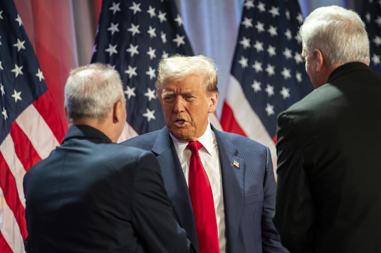 Trump Meets US House Republicans Following the US Election