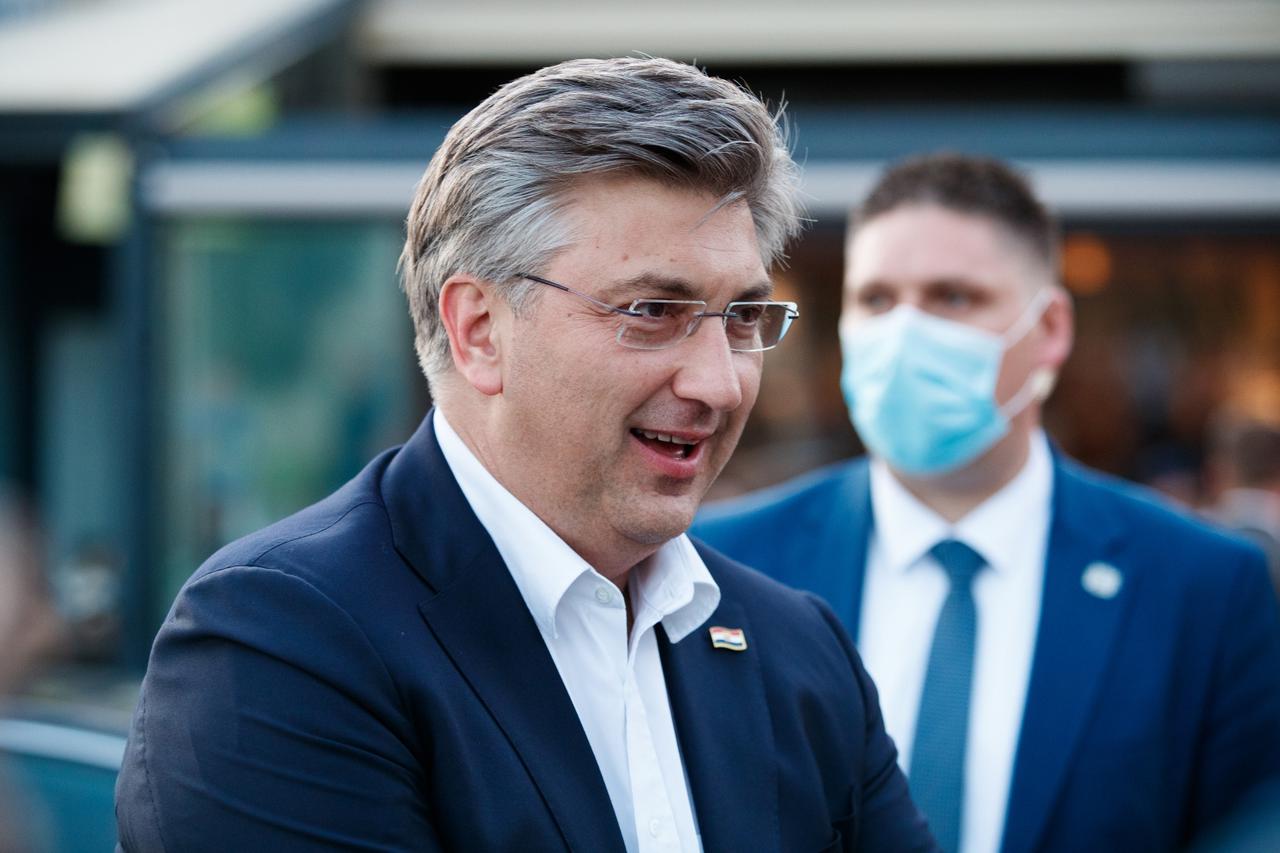 Andrej Plenković posjetio je Solin i podržao kandidate lokalnih izbora