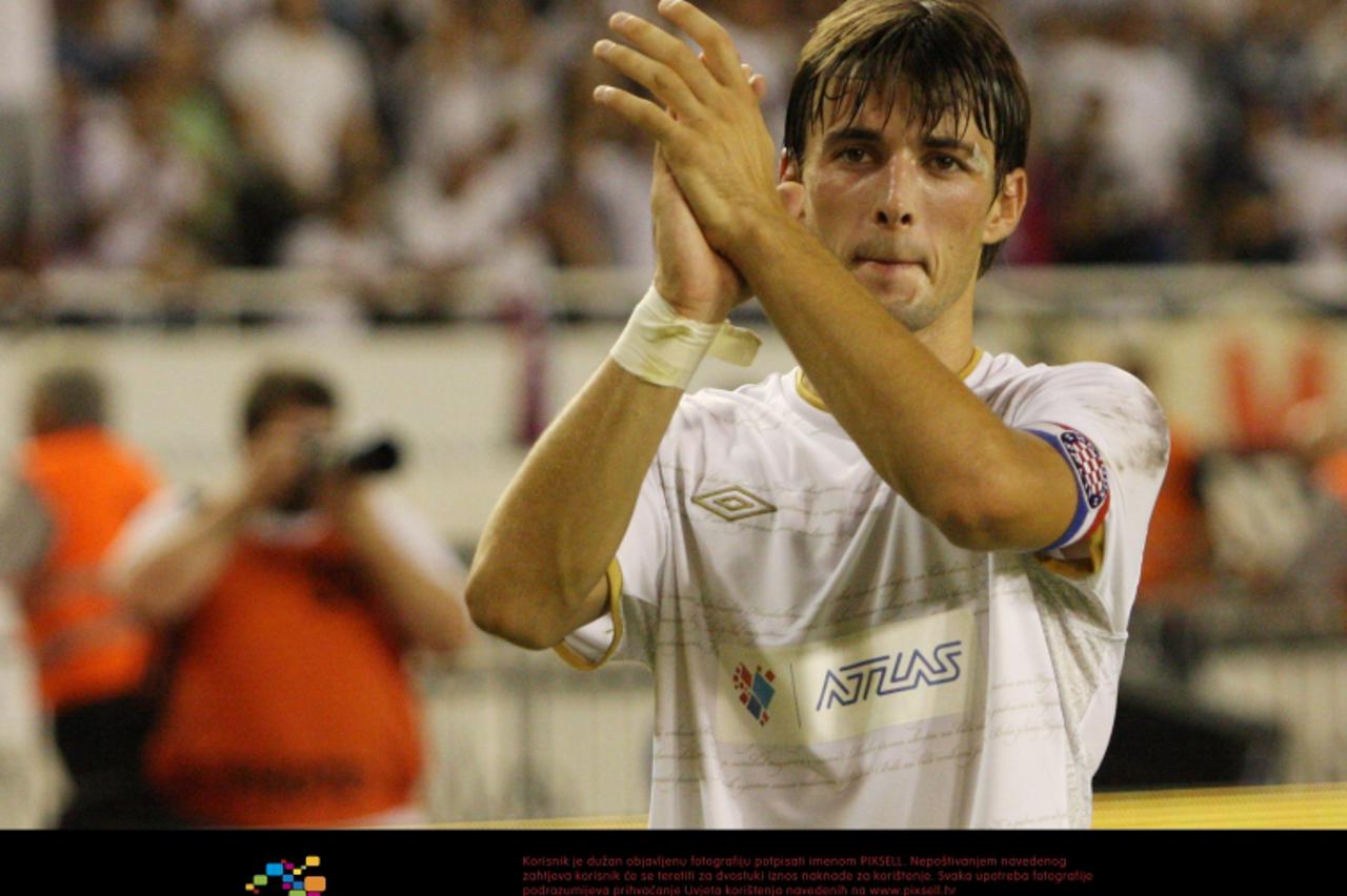 '02.08.2012.,Stadion Poljud, Split - Prva utakmica 3. pretkola Europske lige, HNK Hajduk Split - FC Inter Milano. Ante Vukusic. Photo:Ivana Ivanovic/PIXSELL'