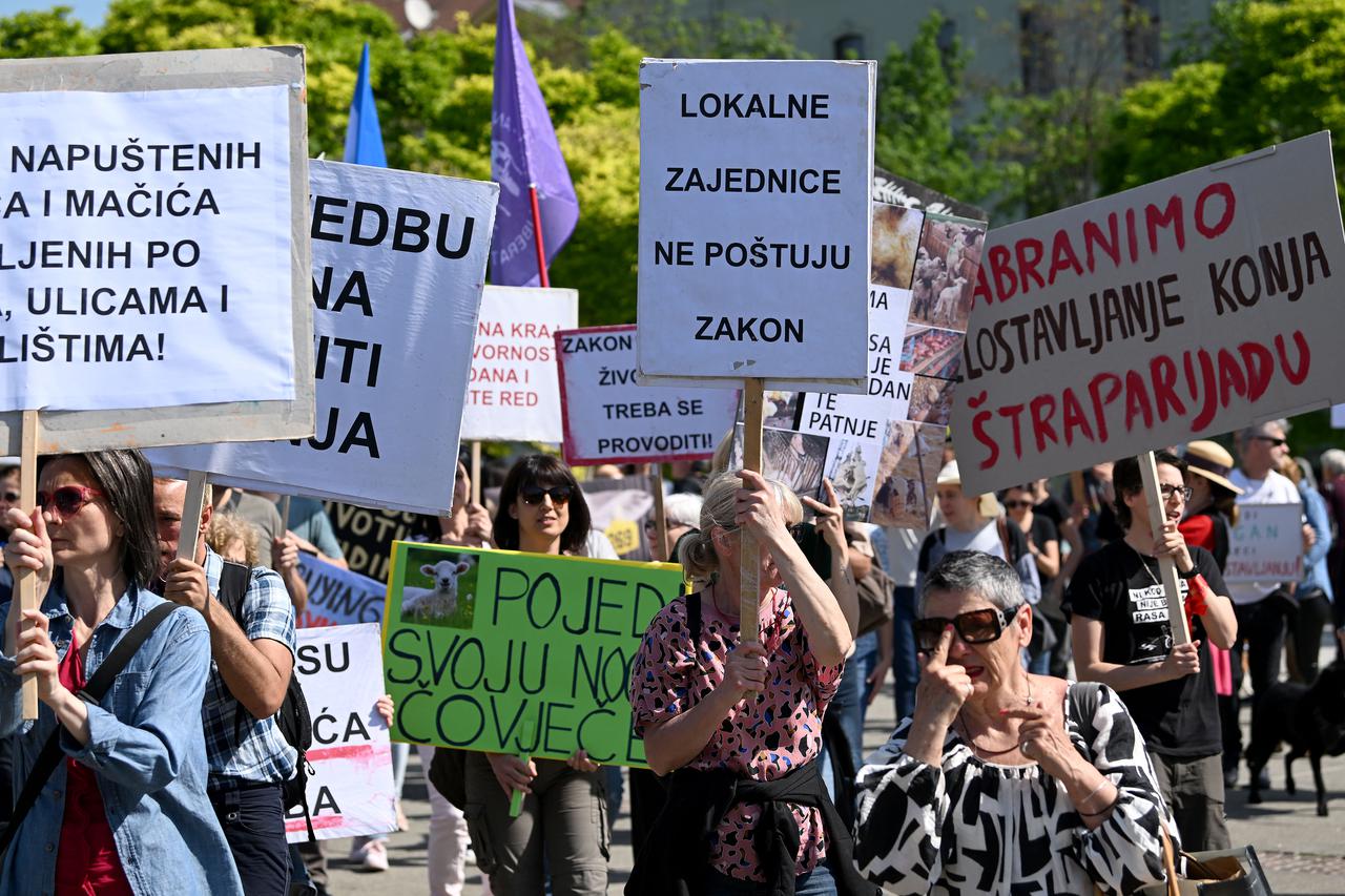 U Zagrebu održan Marš za životinje