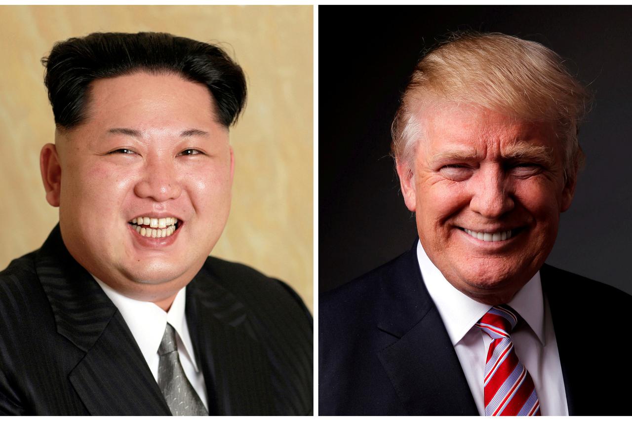 Kim Jong Un i Donald Trump