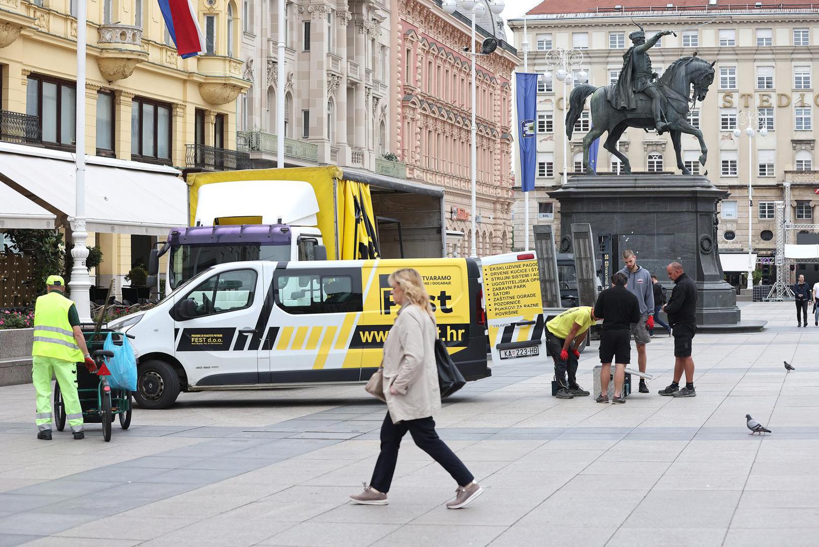 Osim na glavnom zagrebačkom trgu, velika navijačka zona sprema se i u Samoboru u sklopu 42. Večernjakove biciklijade. 