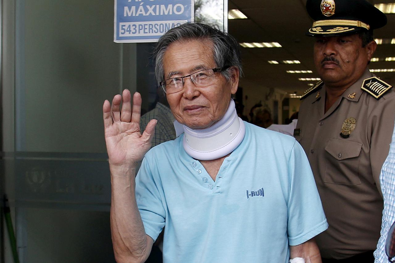 FILE PHOTO: Peru's Alberto Fujimori