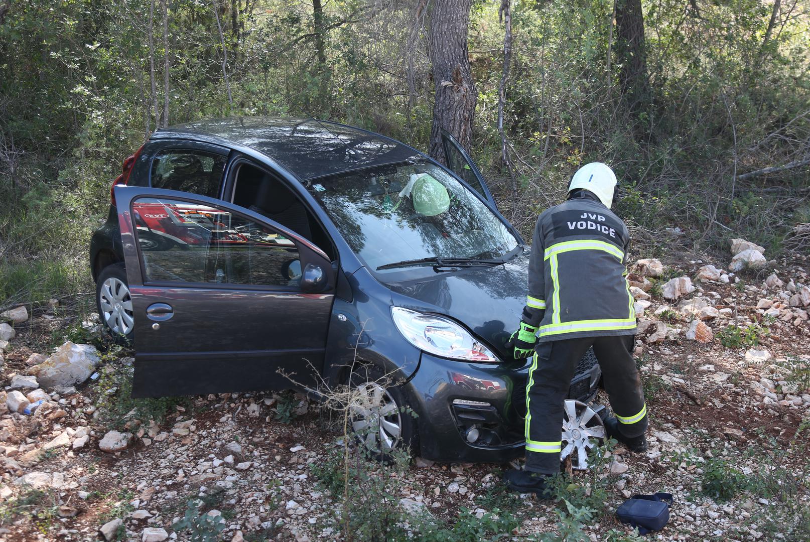 Na novoj vodičkoj obilaznici došlo je do nove prometne nesreće.