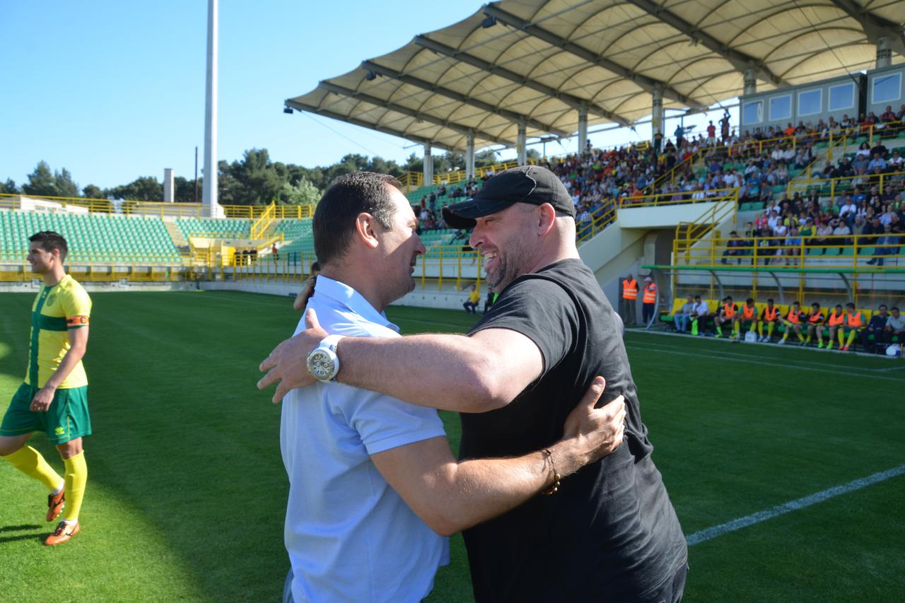 10.05.2015., stadion Aldo Drosina, Pula - MAXtv 1. HNL, 33. kolo, NK Istra 1961 - NK Zadar. Treneri Igor Stimac i Igor Pamic.  Photo: Dusko Marusic/PIXSELL