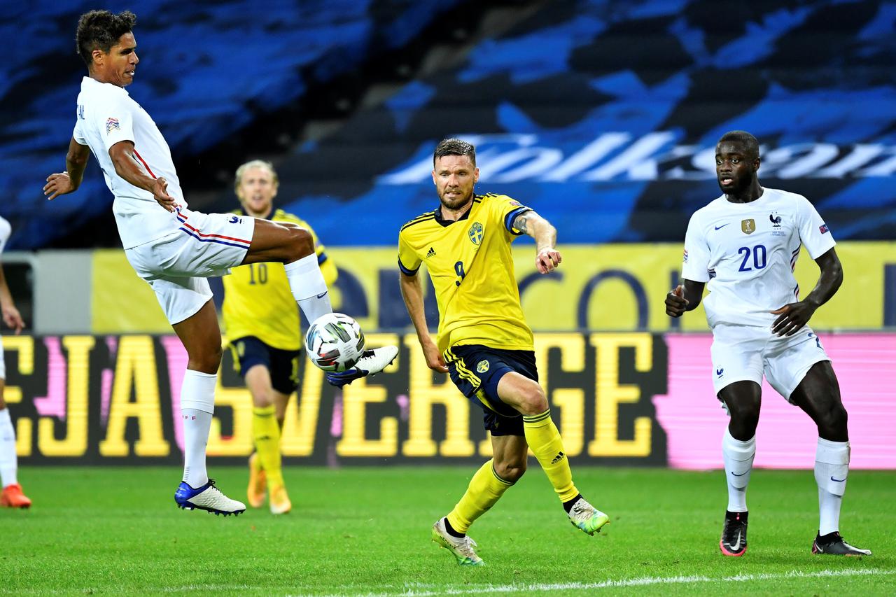 UEFA Nations League Sweden-France in Stockholm