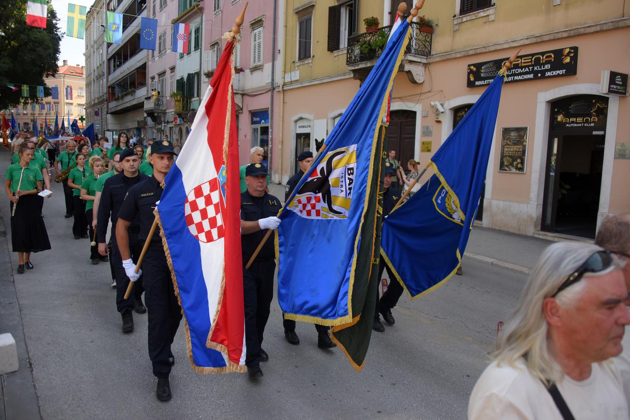 Pula: Održan 12. Mimohod branitelja Istarske županije