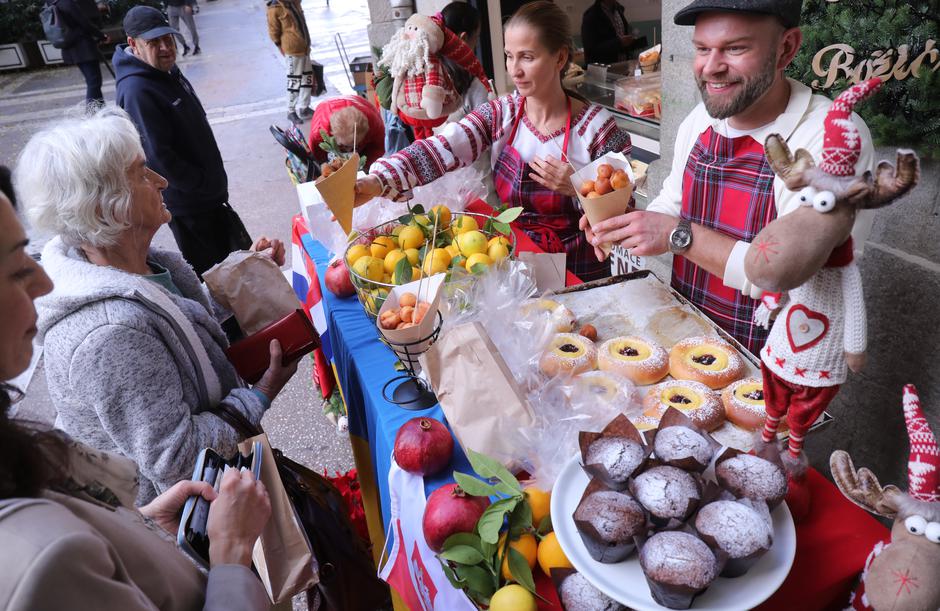 Split: Poljak u svojoj trgovini domaćih delicija organizirao humanitarnu prodaju za Ukrajince